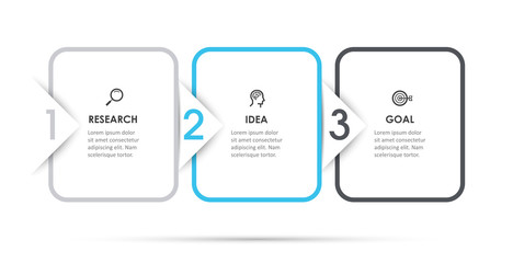 Vector infographic template