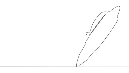 One line drawing.Pen. Continuous line art. Ballpoint pen. Biro. Hand drawn minimalist design