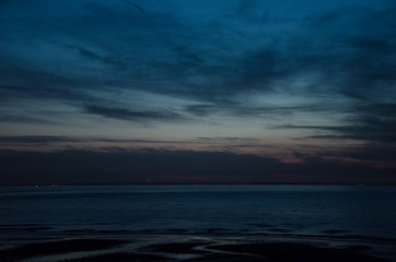 Obraz premium sunset over the sea