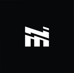 Professional Innovative Initial NM MN logo. Letter NM MN Minimal elegant Monogram. Premium Business Artistic Alphabet symbol and sign