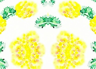 Watercolor paper background. Abstract Painted Illustration. Brush stroked painting.