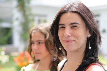 menina sorrindo