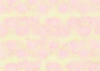 Watercolor paper background. Abstract Painted Illustration. Brush stroked painting.