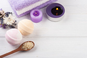 Aroma salt and bath bombs