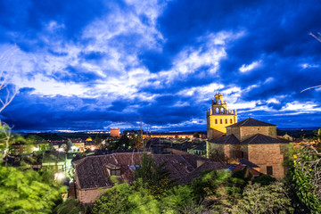 Fototapeta na wymiar Medieval town in Cantabria Spain