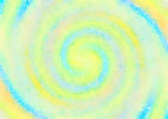 Watercolor paper background. Abstract Painted Illustration. Brush stroked painting.