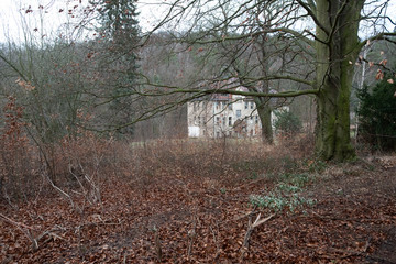 Dorf und Umgebung in Sachsen