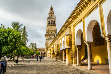Fototapeta na wymiar Catedral Mezquita de Córdoba, Andalucía, España