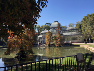 Crystal Palace in Retiro Park, Madrid