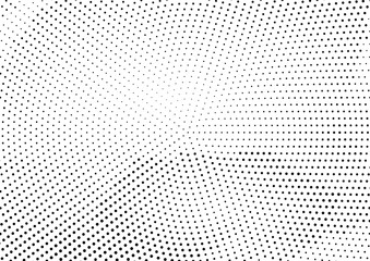 Abstract halftone dotted background. Monochrome grunge pattern with dot and circles.  Vector modern pop art texture for posters, sites, business cards, cover, postcards, labels, stickers layout.