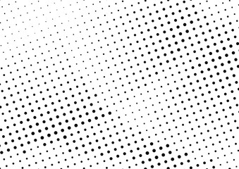 Abstract halftone dotted background. Monochrome grunge pattern with dot and circles.  Vector modern pop art texture for posters, sites, business cards, cover, postcards, labels, stickers layout.