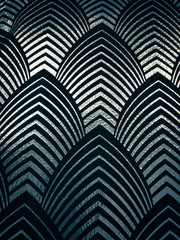 seamless geometric pattern black silver arches Indian