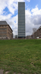 Fototapeta premium building in park