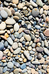 Pebbles on the beach