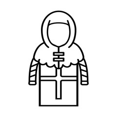 crusader knight armor line icon
