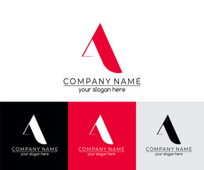 Letter logo or monogram. blank for business card. For your business. Vector sign.
