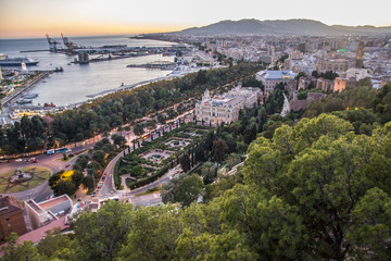 City of Málagra, Andalusia, Spain