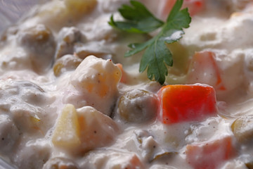 Traditional dishes consisting of Turkish appetizers.