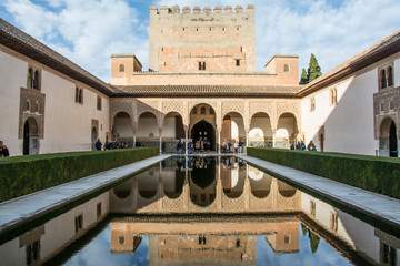 Granada city, Monument of the Alhambra, Andalusia, Spain