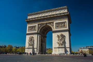 arch of triumph in paris
