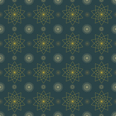 An abstract seamless Spirograph pattern background image. 