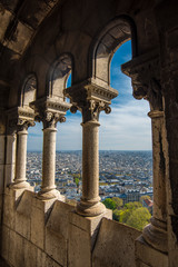 Obraz premium Paris From Sacre Ceur