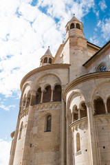 Fototapeta premium Cathedral of Saint Mary of the Assumption and Saint Geminianus. Modena, Italy