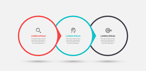 Vector infographic template