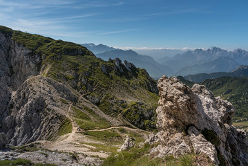 Am Gartnerkofel in Kärnten