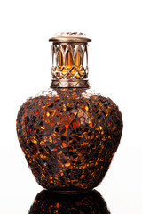 Glamour glass vase.