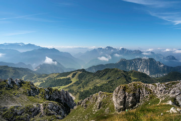 Fototapeta premium Am Gartnerkofel in Kärnten