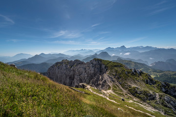 Am Gartnerkofel in Kärnten