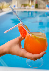nice cocktail to enjoy by the pool