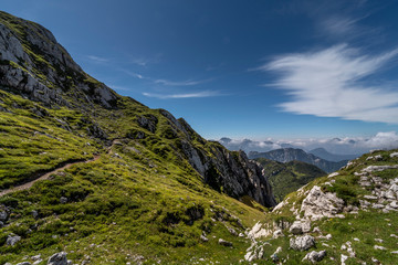 Am Gartnerkofel in Kärnten