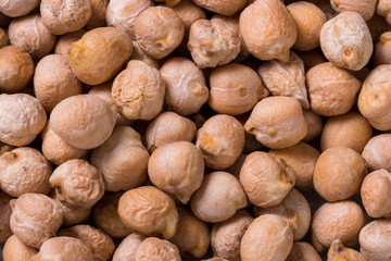 Close up, turkish peas textured background