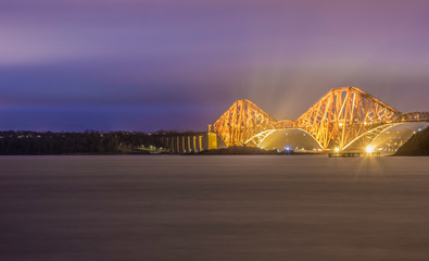 Forth Rail Bridge at Dawn