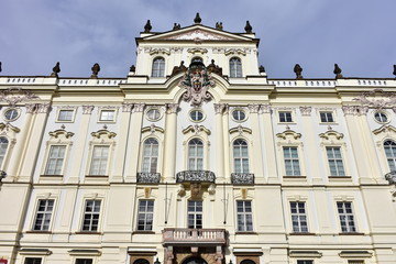 Fototapeta na wymiar Archbishop’s Palace near Prague Castle