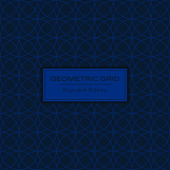 luxury minimal blue geometric line grid seamless pattern for background, wallpaper, decoration, paper wrapping - 326721412