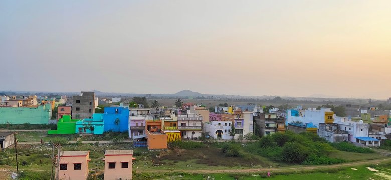panorama of the city