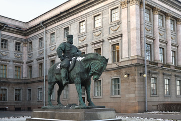 Monument to Emperor Alexander III, St Petersburg, Russia