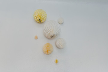 Tissue Paper Pom Poms