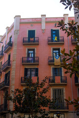 Fototapeta na wymiar Barcelona Street Cataluña