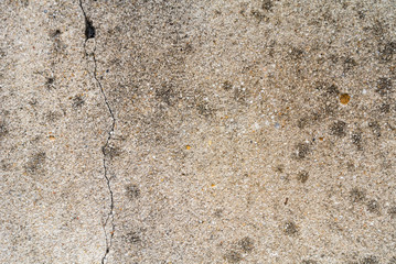 texture of old crack cement concrete wall. image for background.