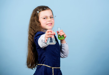 School laboratory. School chemistry lesson. Girl school nerd. Scientific experiment. Chemical analysis. School education. Chemistry and biology. Genetically modified organism. Exploring environment