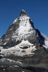 Matterhorn im Kanton Wallis. Schweiz