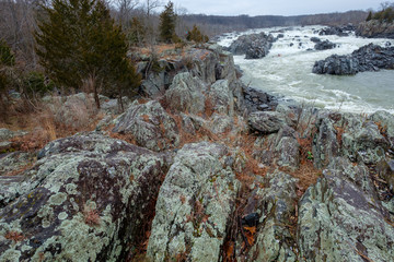 Potomac River Rapids, Great Falls, Virginia, United States of America