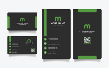 creative modern name card and business card