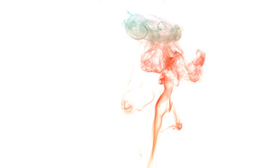 smoke on a bright background there is a place to record