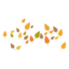 autumn background logo