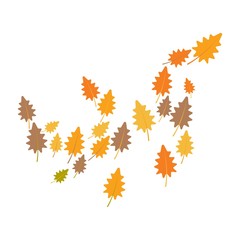 autumn background logo